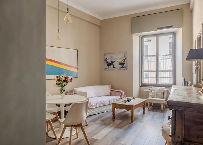 Pantheon Square, Comfort, Super Kingsize Bed Apartment Rom