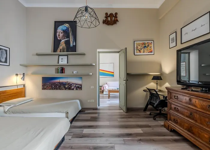 Pantheon Square, Comfort, Super Kingsize Bed * Rom